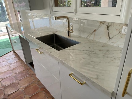 Ceramique Marazzi Golden White Assemblage onglet