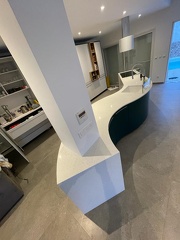 Silestone Blanco Stellar 03 Forme Arrondie